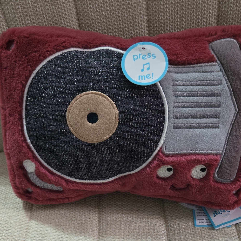 Jellycat Burgundy Plush Toy